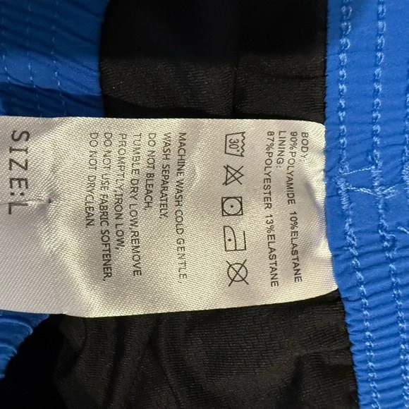 Pudolla Women's Blue Athletic Shorts - Picture 6 of 7